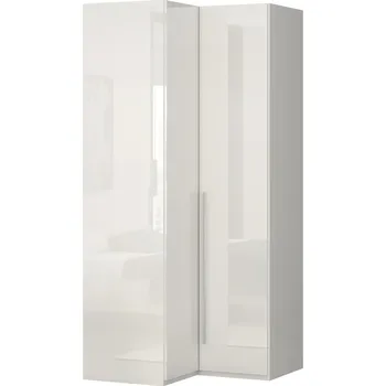 Šatní skříň Skříň šatní béžová béžový lesk PIANO PUG