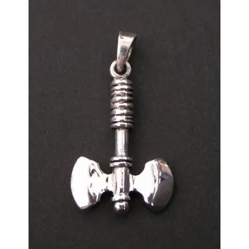 Přívěsek Sekera - varianta 2 - stříbrný přívěsek