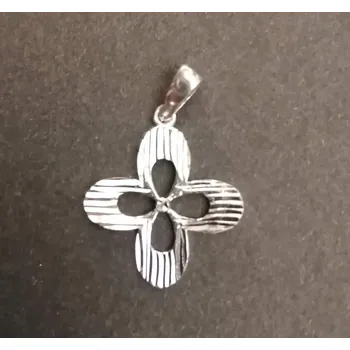 Přívěsek Květ čtyřlistý - stříbrný přívěsek