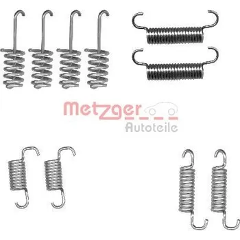 Brzdová čelist Sada příslušenství, parkovací brzdové čelisti METZGER AUTOTEILE 105-0004