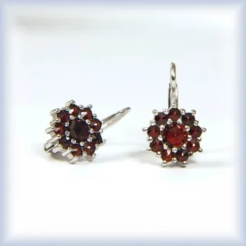 Náušnice bílé zlato