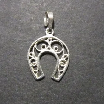 Přívěsek Podkova - varianta 2 - stříbrný přívěsek
