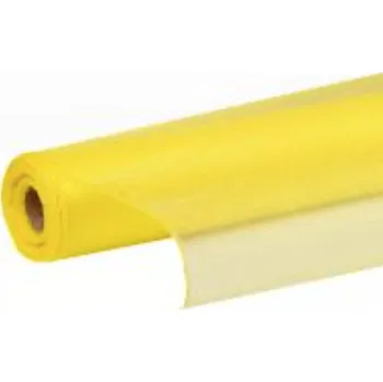 Svatební dekorace Organza třpytivá, barva 303-ŽLUTÁ, 36 cm, 9,1 metrů