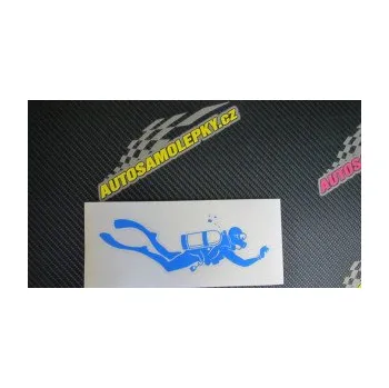 Polep vozidla SAMOLEPKA Potápěč 011 pravá (10 - červená) NA AUTO, NÁLEPKA, FÓLIE, POLEP, TUNING, VLASTNÍ TEXT, TISK, AUTOSAMOLEPKY.cz, POLEPY, OBRÁZEK, LOGO, SAMOLEPKY