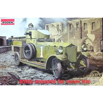 Plastikový model 1:35 British Armoured Car (Pattern 1914)