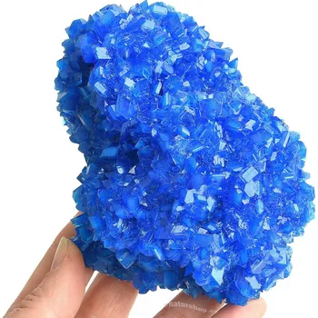 Přírodní kámen Modrá skalice - chalkantit 414g