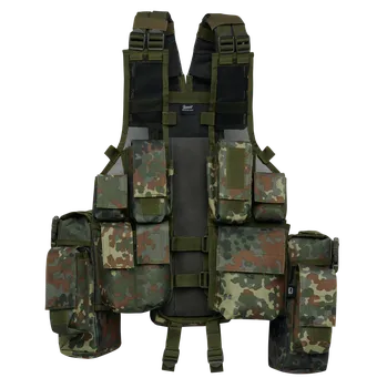 Pánská vesta Taktická vesta Brandit flecktarn - Akce Barva: FLECKTARN, Velikost: OS