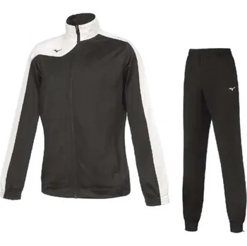 Dámská sportovní souprava Mizuno Wom Knit Tracksuit / Black/White Velikost: M