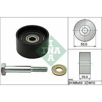 Vratná/vodicí kladka, ozubený řemen Schaeffler INA 532 0287 10