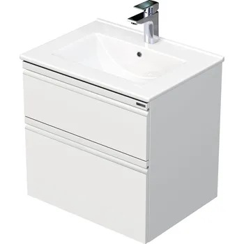 Koupelnový nábytek Intedoor koupelnová skříňka Brave š.610 mm, 2 zásuvky BR 60 2Z Varianta: A0016 Bílá LESK + doprava zdarma + při platbě převodem sleva