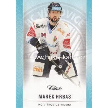 Karetní hra paralel karta MAREK HRBAS 16-17 OFS Classic Ser. 2 Blue /50