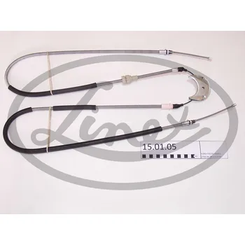 Lanko parkovací brzdy Tazne lanko, provozni brzda, , 1627591, 6163735, 6169520, LINEX, 15.01.05