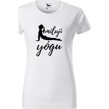 Dámské tričko - Miluji jógu Velikost: 2XL