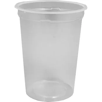 Jednorázové nádobí kelímek 220 ml, PP - transparentní (50 ks/balení)