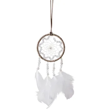 Lapač snů Lapač snů "WHITE PEARLS" 8x20cm