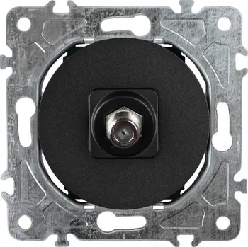 Elektrická zásuvka Zásuvka SAT Elhard Rondo antracit