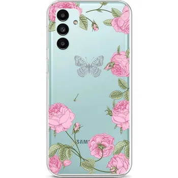 Pouzdro na mobilní telefon Kryt Samsung A13 5G Pivoňky (obal neboli pouzdro na Samsung A13 5G)