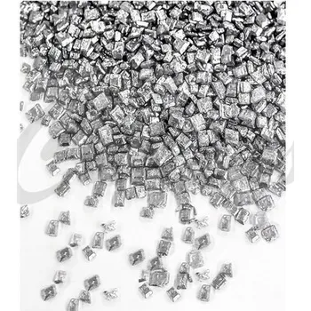 Čokoláda Cukrové krystalky malé stříbrné , 50 g