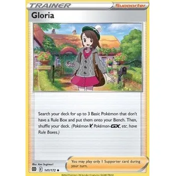 Karetní hra Pokémon BRS 141/172 Gloria - Brilliant Stars Stav: Near Mint, Verze: REVERSE HOLO