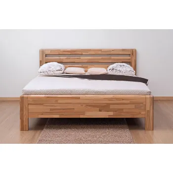 Nábytek BMB Adriana Lux postel - buk Moření: lak, Provedení: Jádrový buk cink, Rozměr: 160 x 200 cm