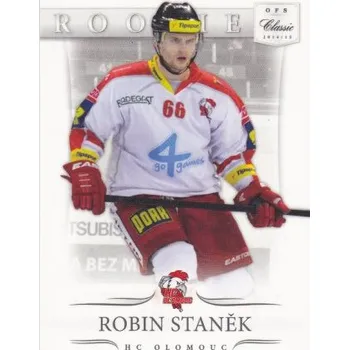 Sběratelská karetní hra řadová RC karta ROBIN STANĚK 14-15 OFS Classic Ser. 2 Rookie číslo 350