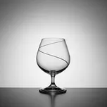 Bohemia Crystal Sklenice na koňak 400 ml dekor ATLANTIS, 6 ks (Ručně broušené skleničky)