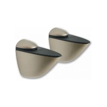 Nábytkové kování Držák police TUKAN 105mm Ni satin.