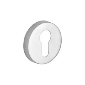 Dveřní kování Štíty kruhové PZ - pár (nerez lesk-mat / 1ks)