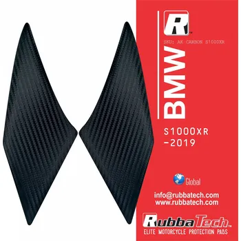 Polep vozidla Rubbatech Kneepads AK Carbon BMW S1000 XR -2019
