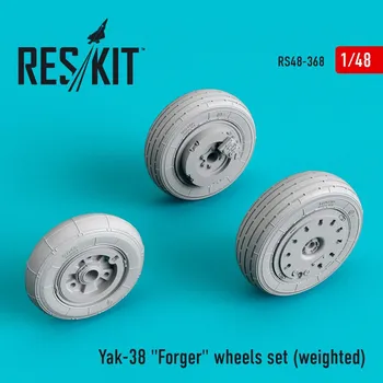 Plastikový model 1/48 Yak-38 Forger wheels set (weighted)