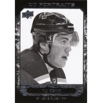 Sběratelská karetní hra insert karta T. J. OSHIE 14-15 UD Ser. 2 UD Portraits číslo P-9