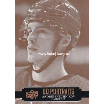 Sběratelská karetní hra insert karta ANDREI SVECHNIKOV 21-22 UD Ser. 1 Portraits číslo P-9