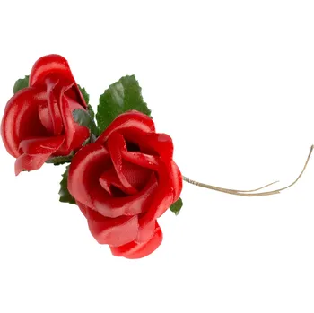 umělá květina LK přízdoba RŮŽIČKA