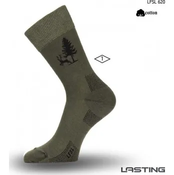 Ponožky LFSL zelené Velikost: M