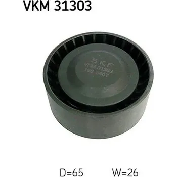 Vratná/vodicí kladka, klínový žebrový řemen SKF VKM 31303