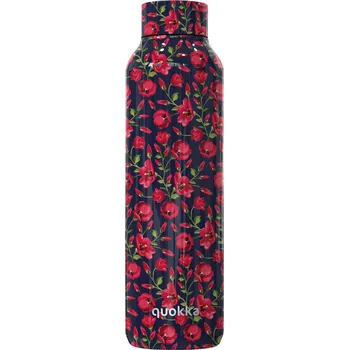 Láhev Quokka Solid 630 ml Tiny Tulips