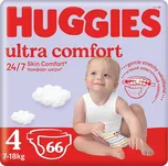 Huggies Ultra Comfort 4 7-18 kg 66 ks
