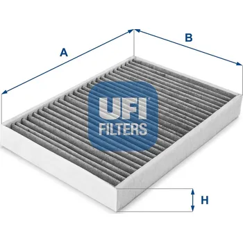 Ventilátor topení a klimatizace Filtr, vzduch v interiéru UFI 54.159.00
