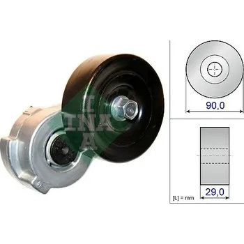 Napínák, žebrovaný klínový řemen Schaeffler INA 534 0421 10