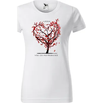 Dámské tričko Dámské tričko - Láska, vše co potřebuješ Velikost: 3XL