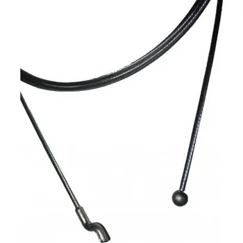 Lanko pro jízdní kolo Bowden lanko 2m koncovky Z-4mm*kulička 6mm