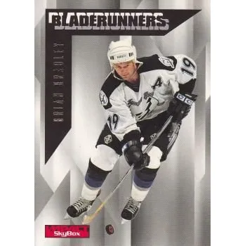 Sběratelská karetní hra insert karta BRIAN BRADLEY 96-97 SkyBox Impact Bladerunners číslo 1 of 25