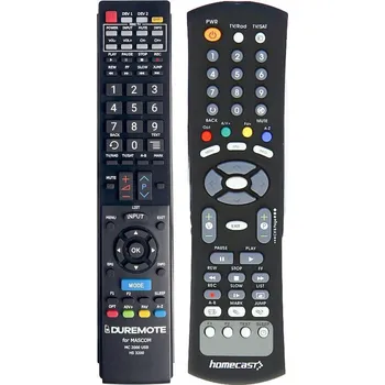 Dálkový ovladač General MASCOM MC2000HDCI USB PVR, MC250 HD + ovládání TV (mini TV) - dálkový ovladač duplikát