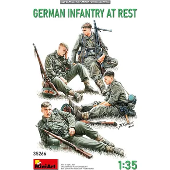 Plastikový model 1:35 German Infantry At Rest