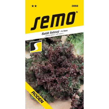 Semeno Salát Roden - kadeřavý k řezu tmavočervený 0,6g