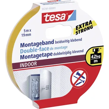 Izolační páska tesa INDOOR 55741-00001-03 montážní páska tesa® POWERBOND oranžová (d x š) 5 m x 19 mm 1 ks