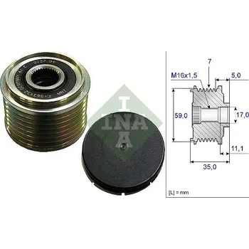 Předstihová spojka Schaeffler INA 535 0159 10