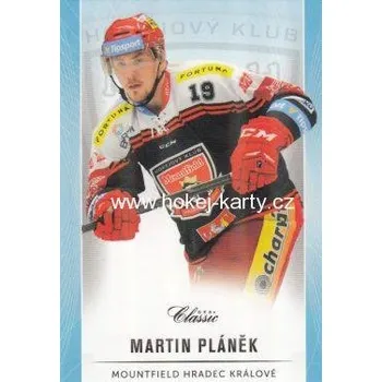 Karetní hra paralel karta MARTIN PLÁNĚK 16-17 OFS Classic Ser. 1 Blue /50