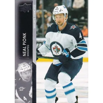 Karetní hra paralel karta NEAL PIONK 21-22 UD Ser. 2 French číslo 447