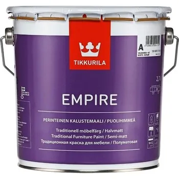 barva na zeď Tikkurila Empire 2,7l Odstín TVT: Bílá (báze A)